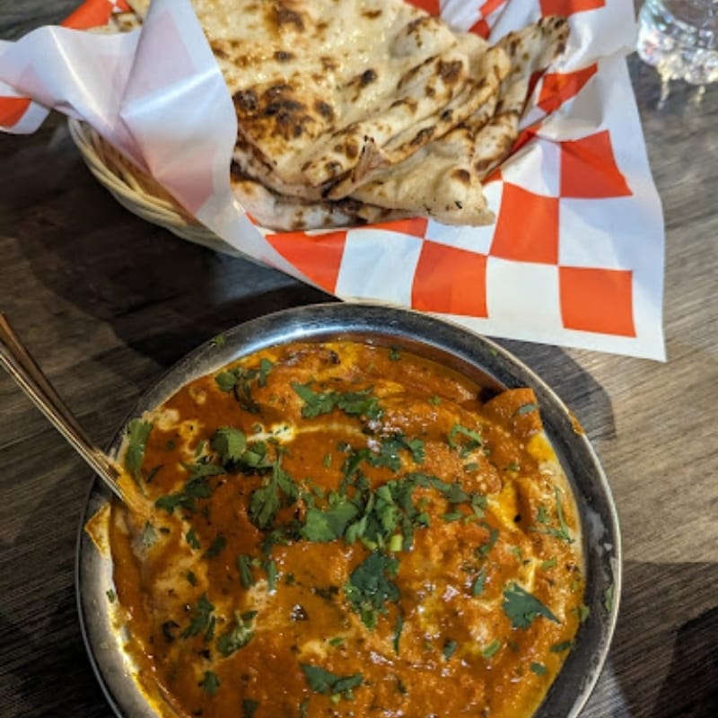 Chicken sabji with Naan