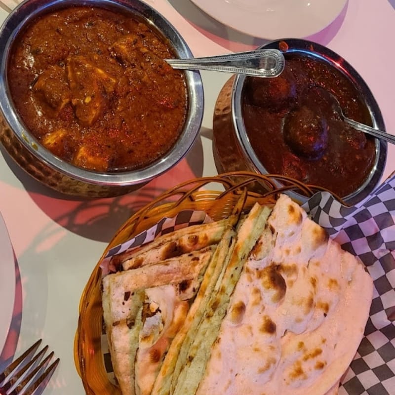 Paneer Sabji with Naan