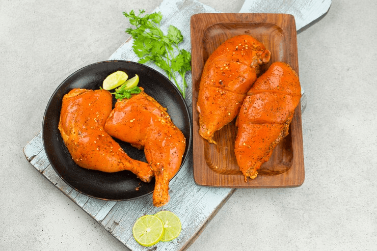 Chiken marinated